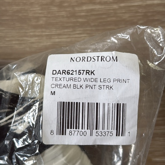 PLEIONE‎ Textured Wide Leg Pull-On Pants Size Medium New With Tags - Picture 5 of 7